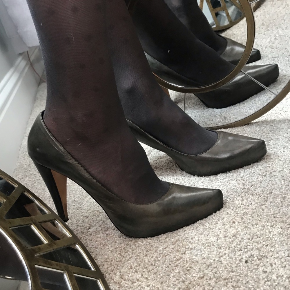 MAXSTUDIO, 8.5, leather pump